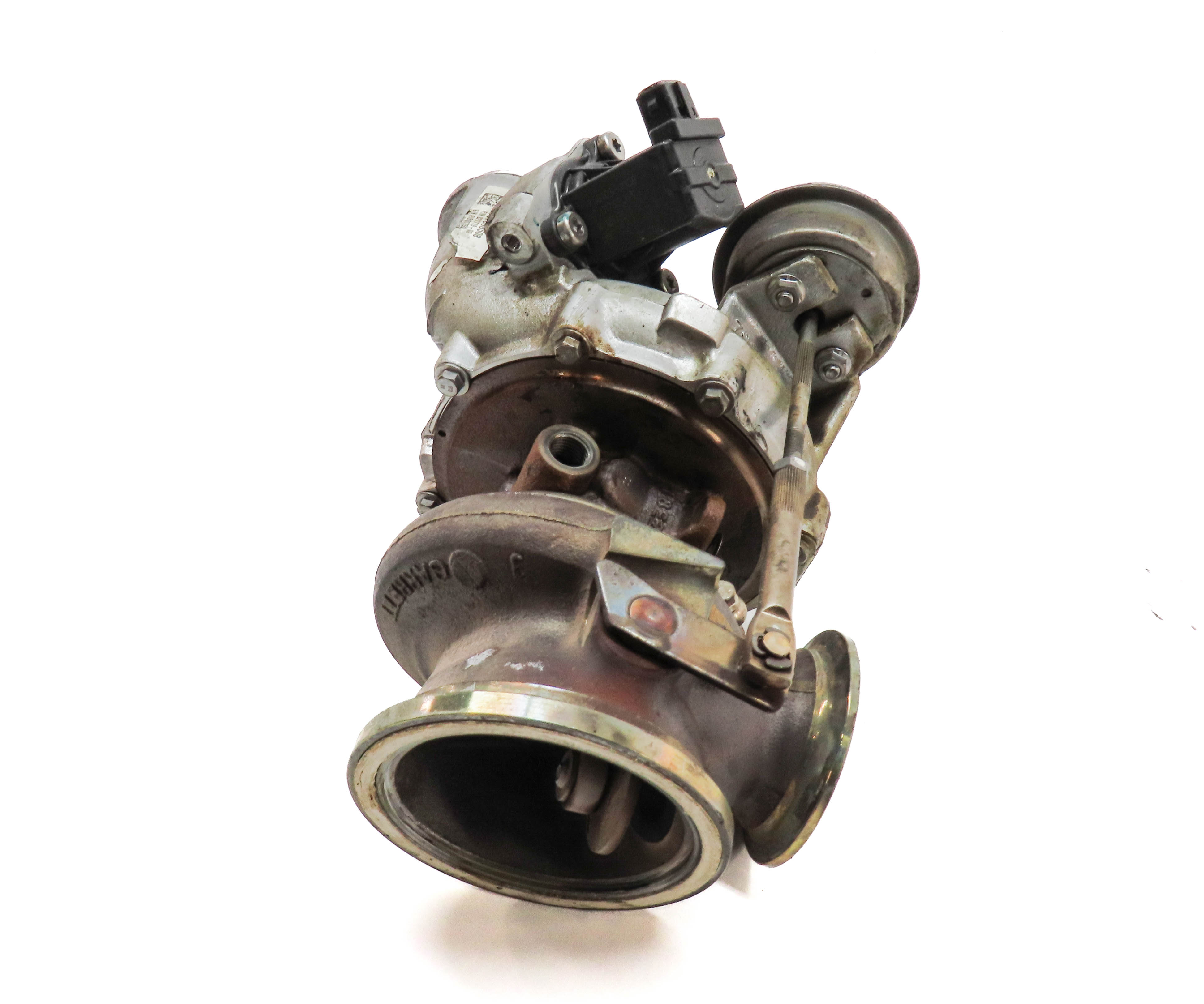 08-14 BMW 550i 750i X5 X6 (E70 E71 F01 F10) 4.4L N63 ENGINE RIGHT TURBOCHARGER — exact item pictured